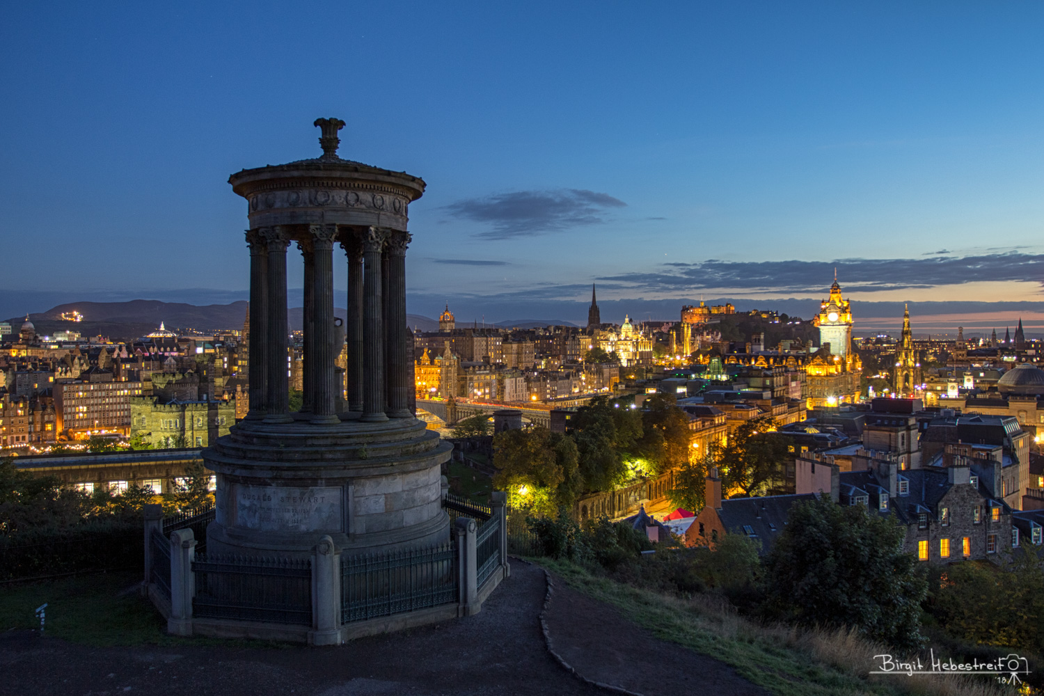Blick vom Calton Hill