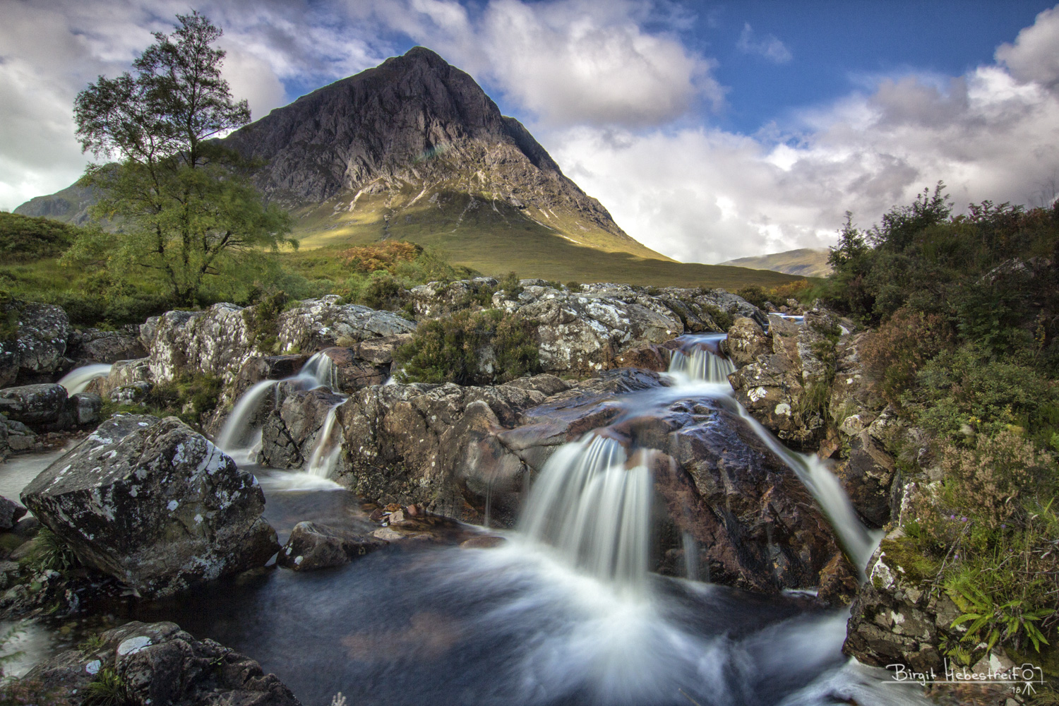 Buachaille Etive Mór Waterfall