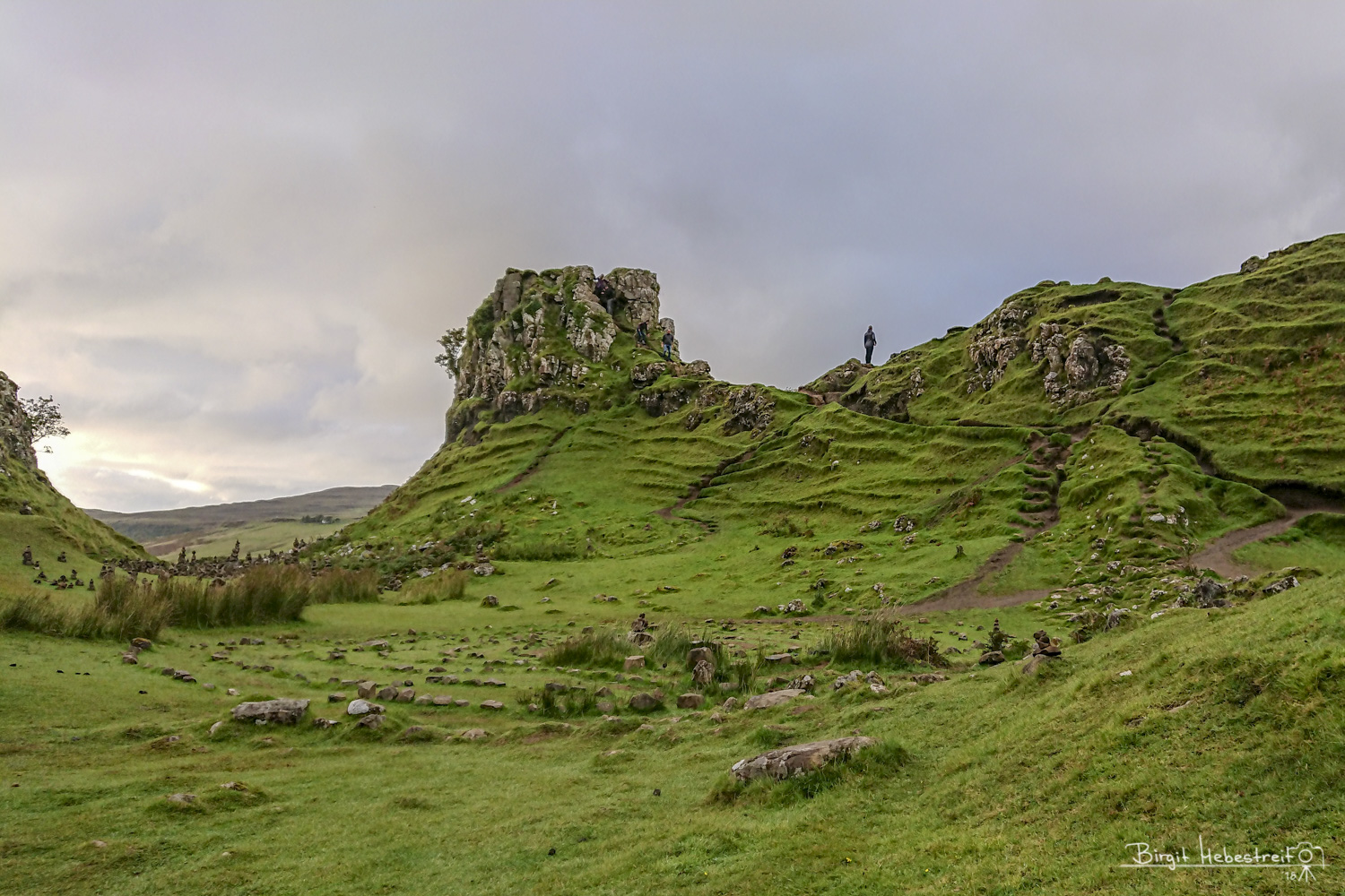 Fairy Glen mit dem Castle Ewan