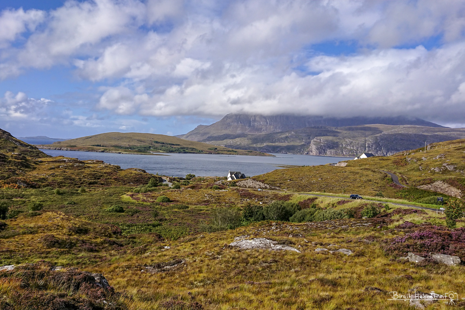 typische Landschaft im Norden Schottlands