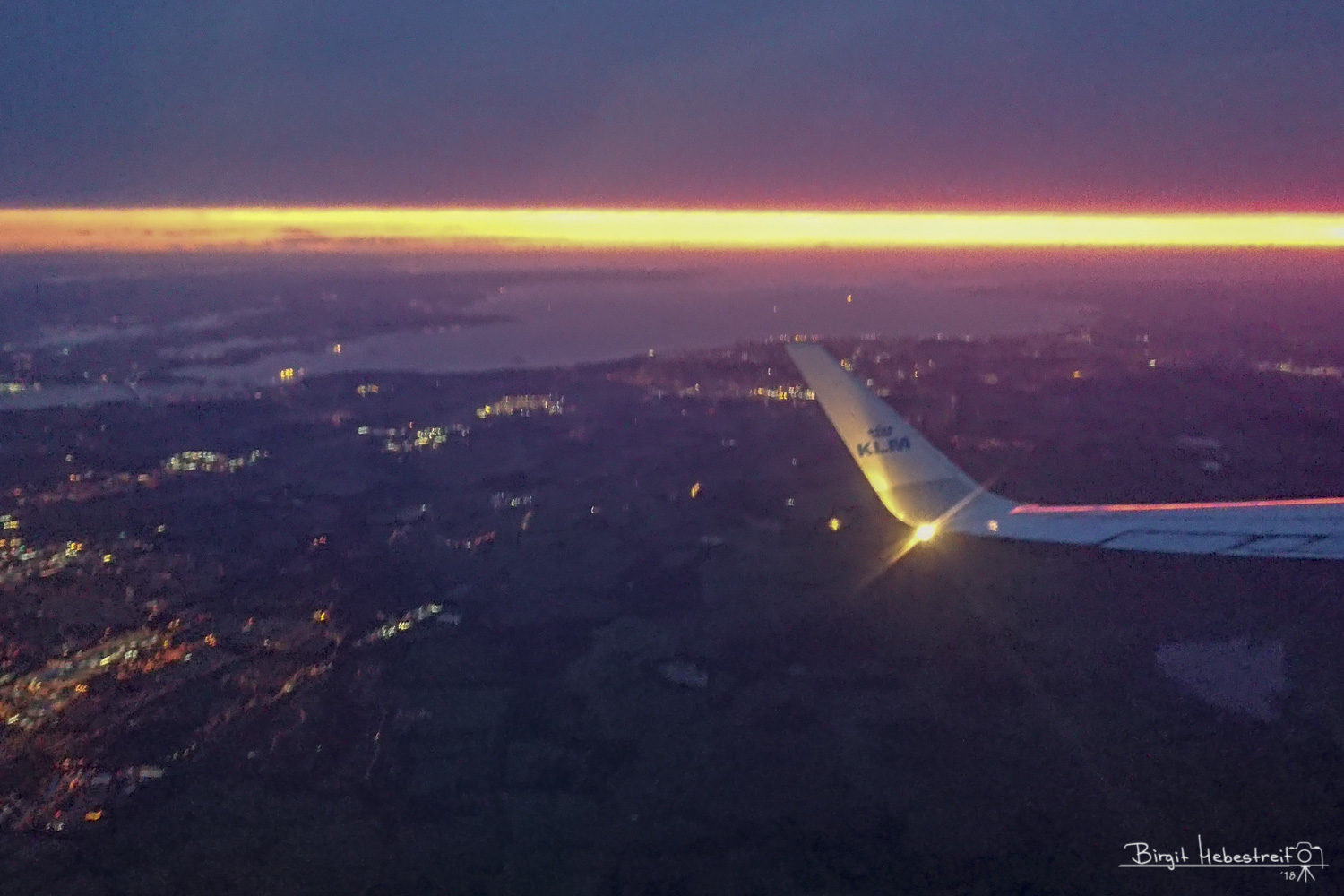 Sonnenaufgang über Edinburgh
