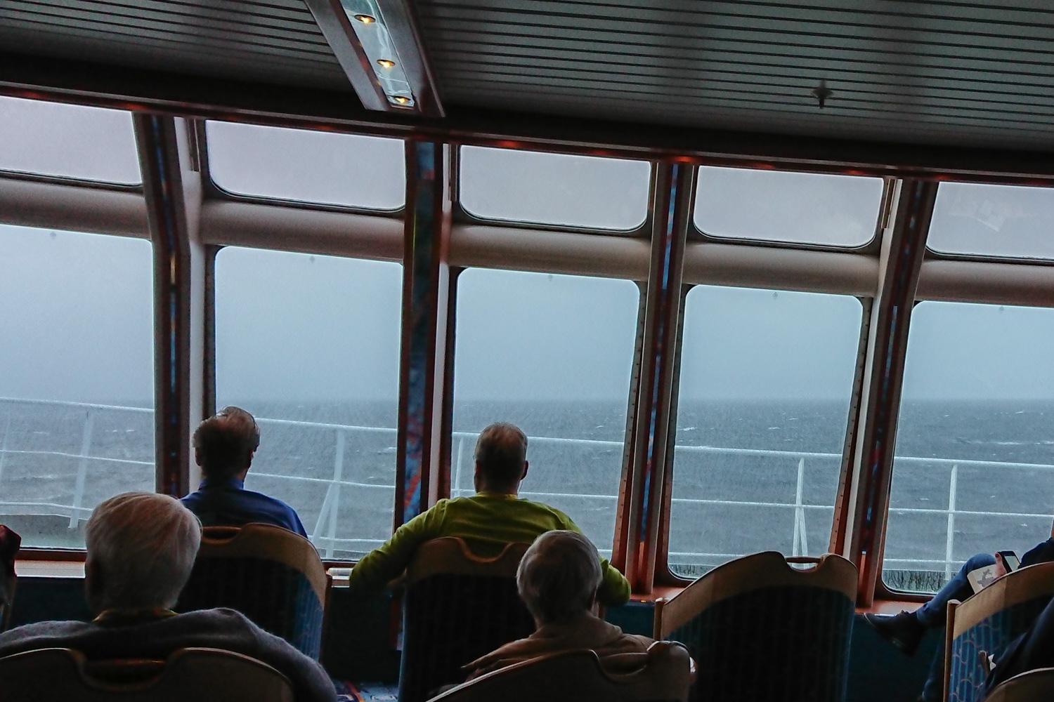 Panoramasalon bei Sturm