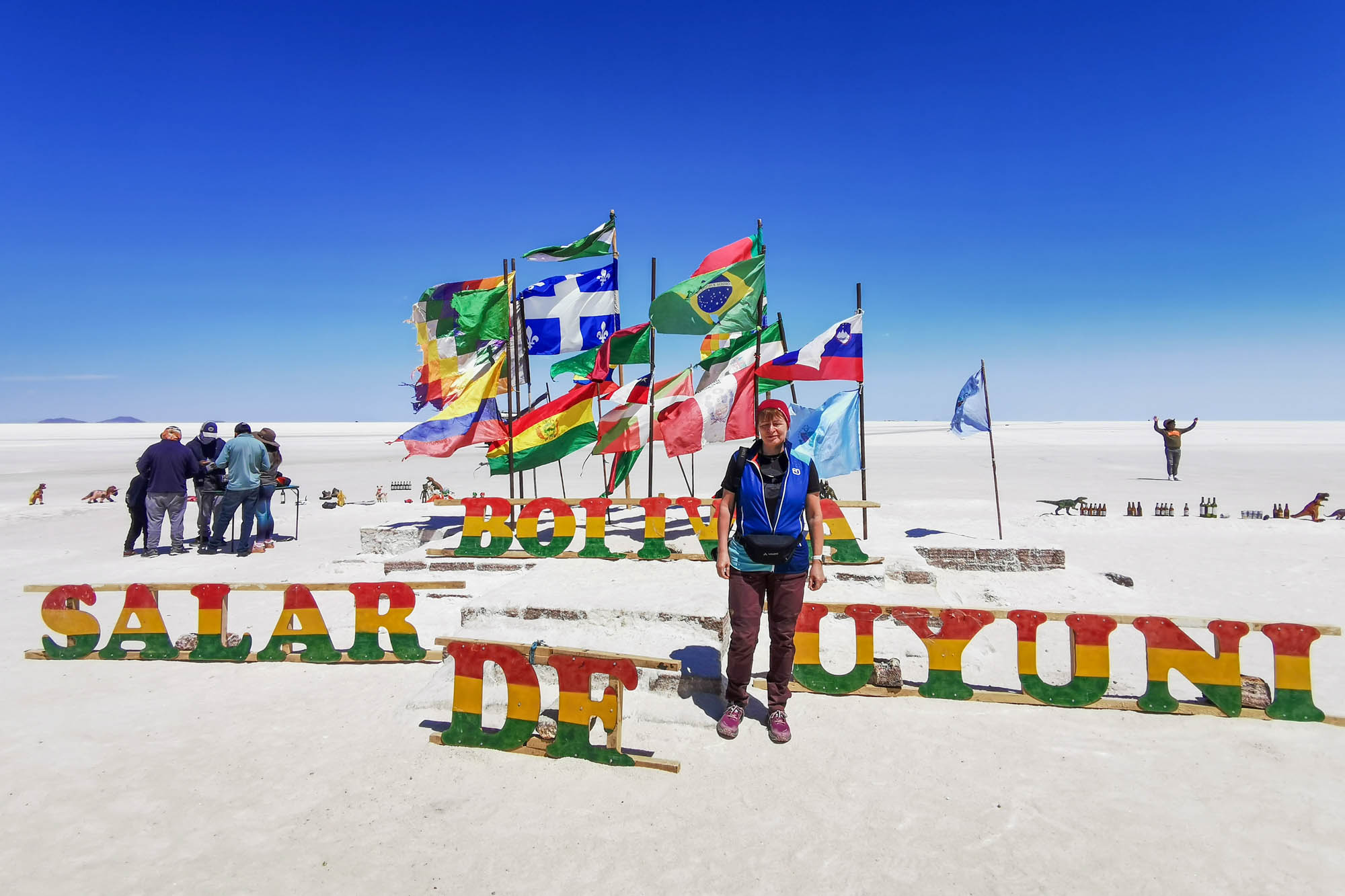 das Salar del Uyuni-Monument