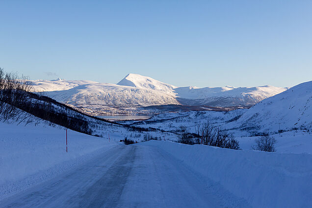 Rückfahrt nach Tromsø