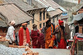 Sadhus in Nepal