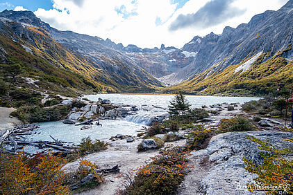 die Laguna Esmeralda