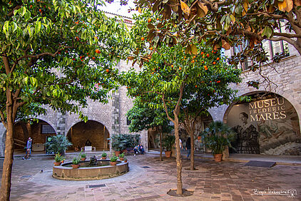 Innenhof in Barcelona