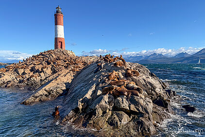 Leuchtturm bei Ushiaia