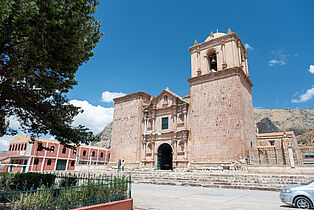 die Kathedrale von Pukara