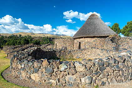 eine Colqua in Raqchi