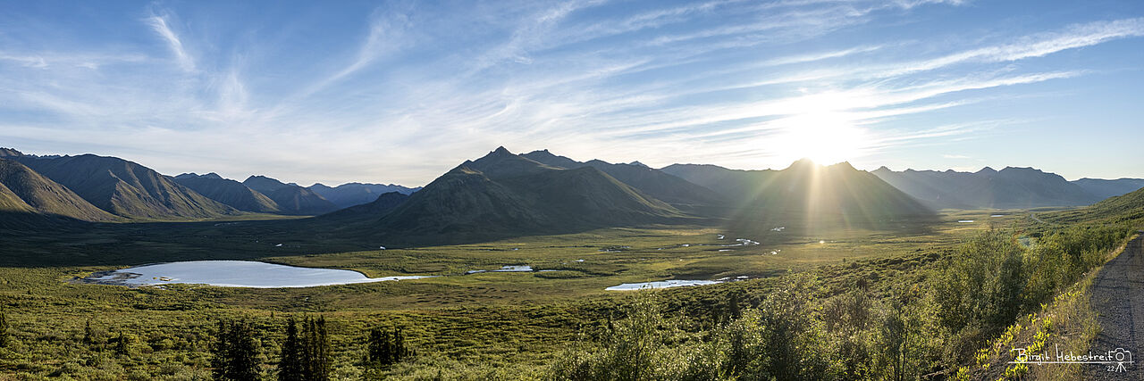 Abend im Tombstone Nationalpark