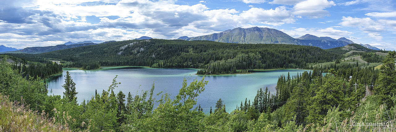 der Emerald Lake im Yukon