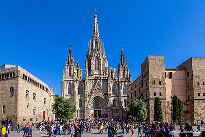 die Kathedrale von Barcelona