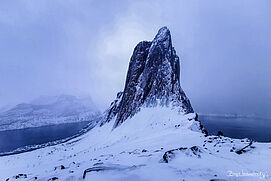 Die Segla auf Senja - Winter in Norwegen