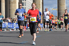 Berlin-Marathon - kurz vorm Ziel