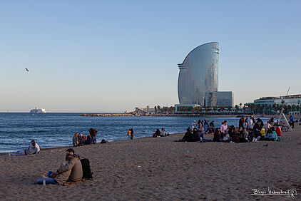 der Stadtstrand