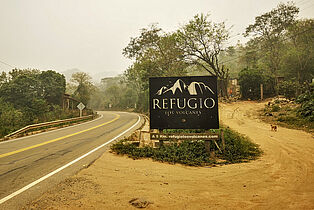 Abzweig ins Refugio