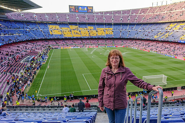 im Camp Nou