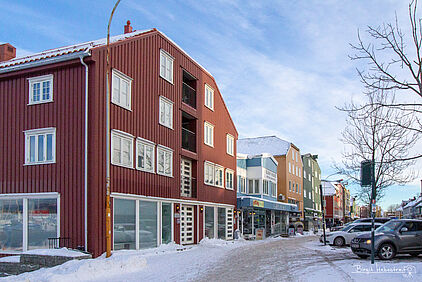 Holzhäuser in der Olav Tryggvasons Gate