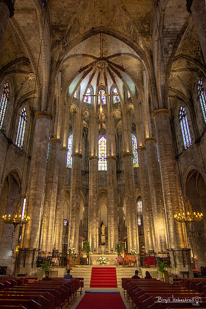 die Kirche Santa Maria del Mar