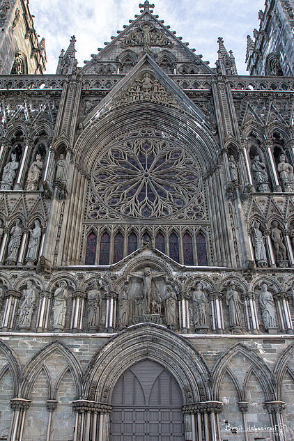 Westseite des Nidarosdoms