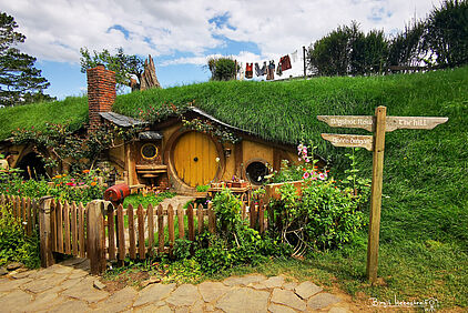 Hobbiton Movie-Set