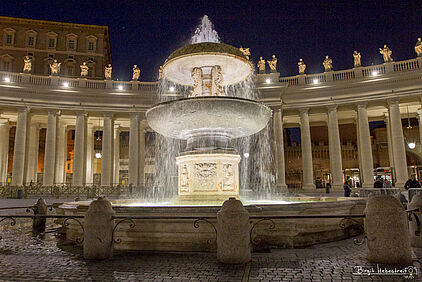 Brunnen auf dem Petersplatz