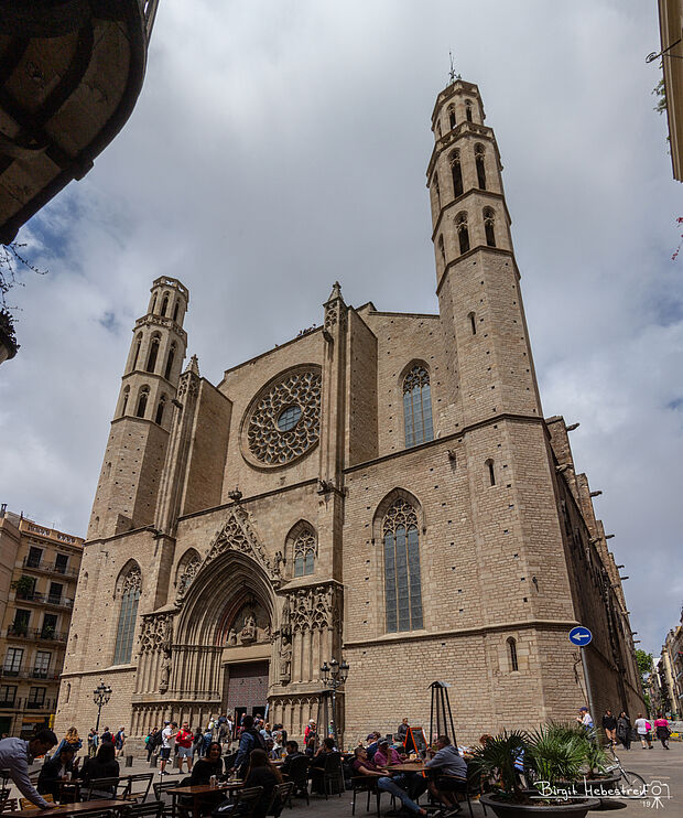 die Kirche Santa Maria del Mar