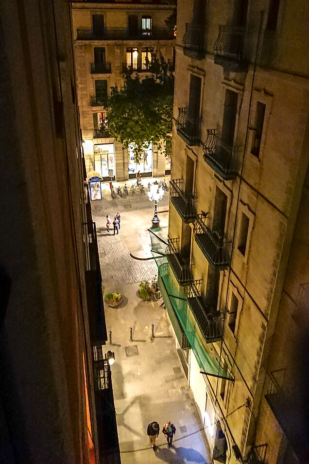 Blick aus unserem Zimmer