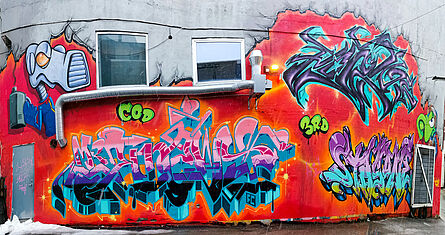 Graffiti in Tromso