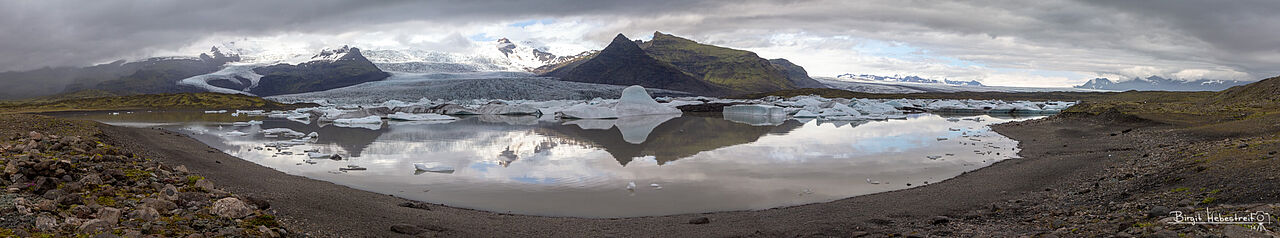 Fjallsarlon Gletscher Lagune