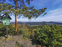 Aussicht auf alle bekannten Berge