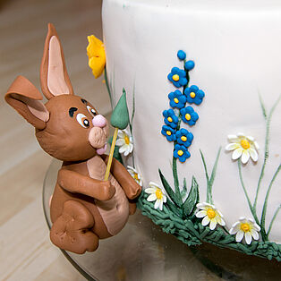 Ostertorte - Maler-Hase