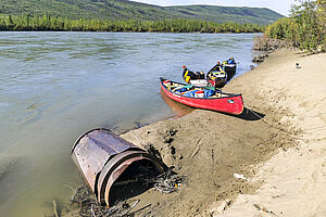 Die Reste von Cyr's Dredge