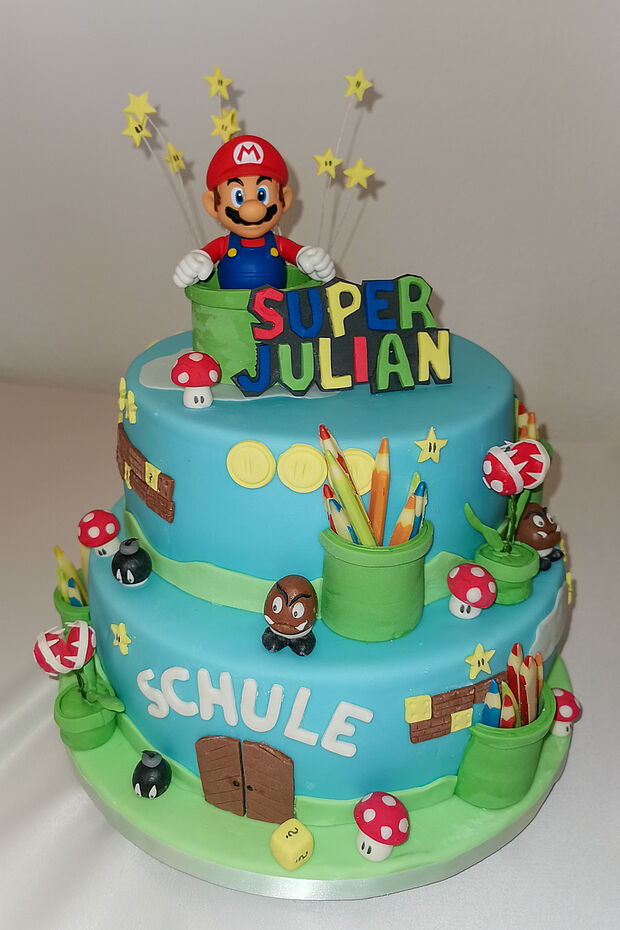 Schulanfang Super-Mario