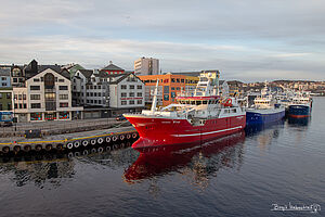 der Hafen in Kristiansund