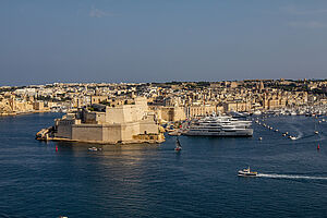 Birgu mit Fort St. Angelo