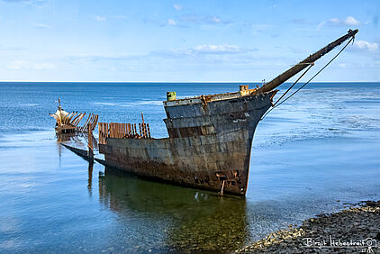 und natürlich Schiffswracks